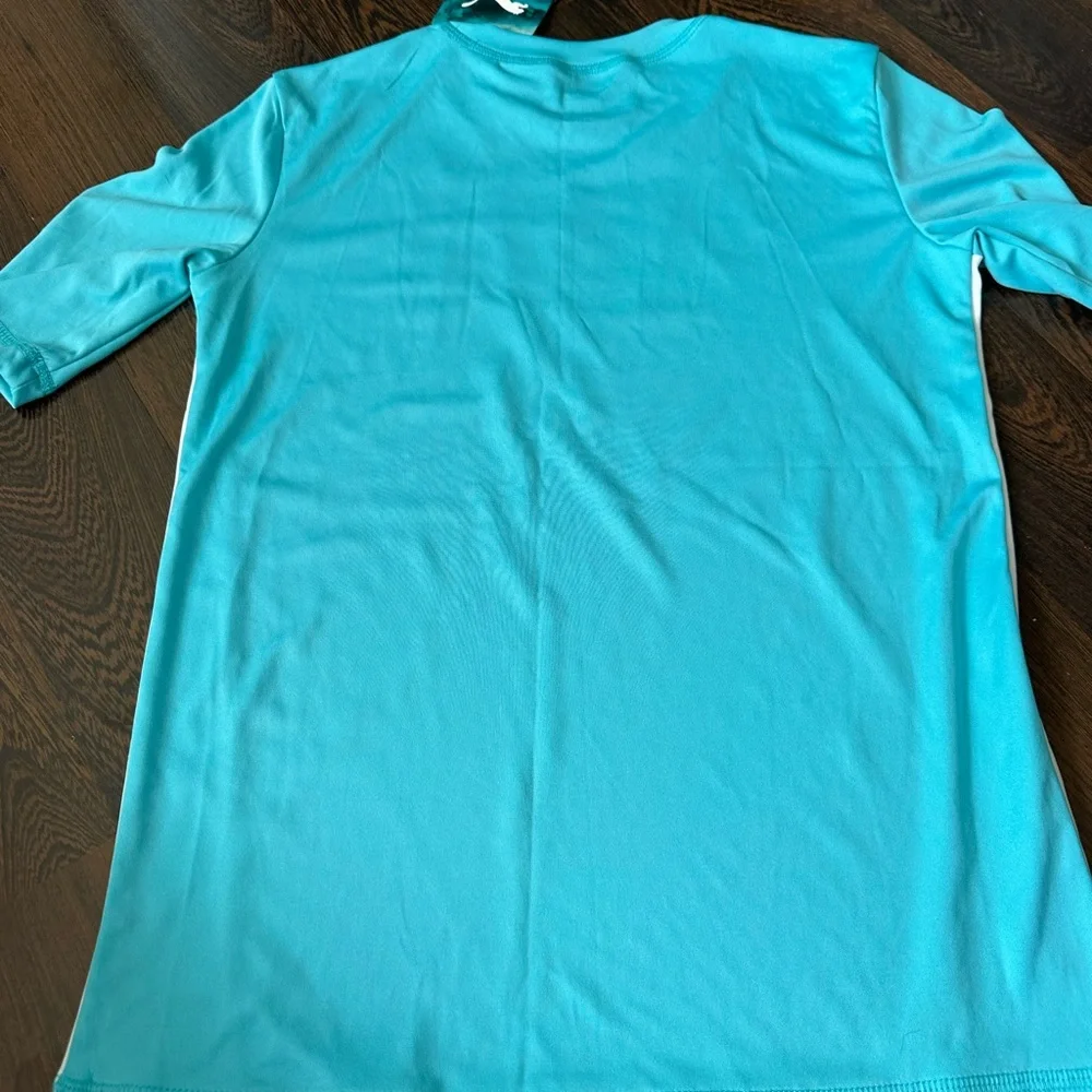 Puma Teal and Lime Rash Guard Set - Picture 3 of 6